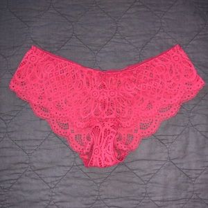 Victoria’s Secret pink lace cheeky panty